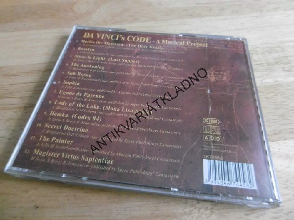 DA VINCI´S CODE, PATRICK KENNETT, CD