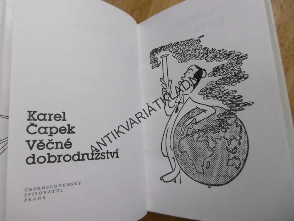 VĚČNÉ DOBRODRUŽSTVÍ, KAREL ČAPEK , **an