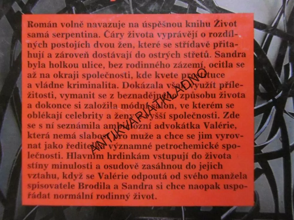 ČÁRY ŽIVOTA, JIŘÍ HANIBAL, **an