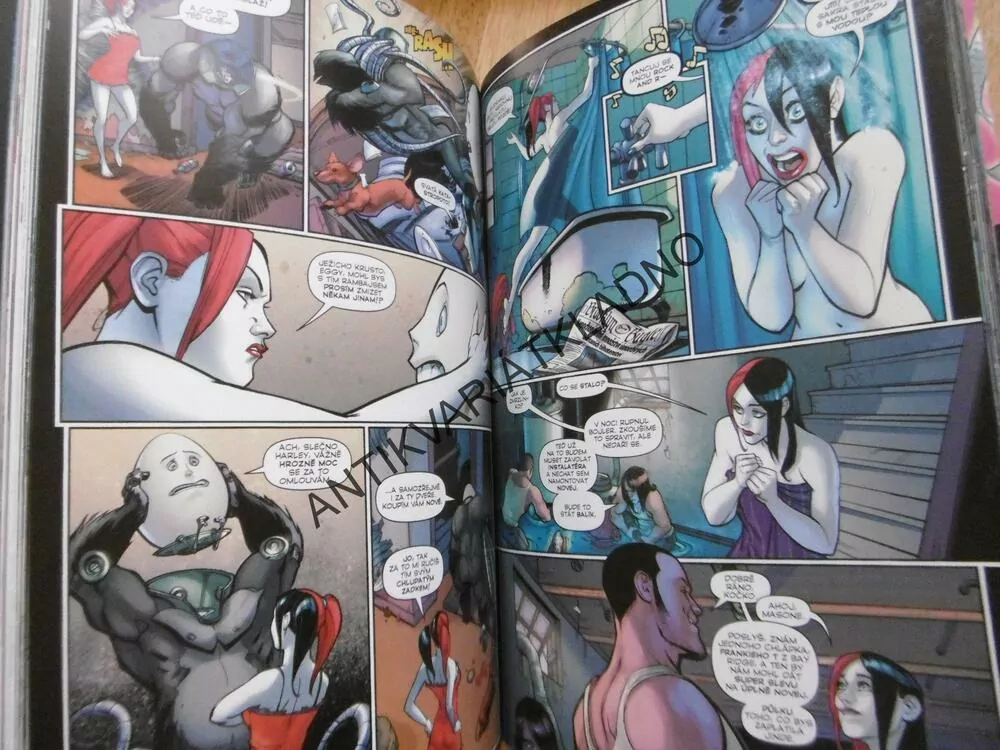 HARLEY QUINN, LÁSKA NA PRVNÍ RÁNU, KOMIKS DC COMICS