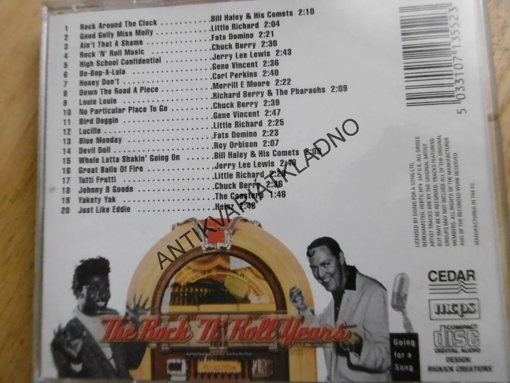 THE ROCK´N´ROLL YEARS, CD