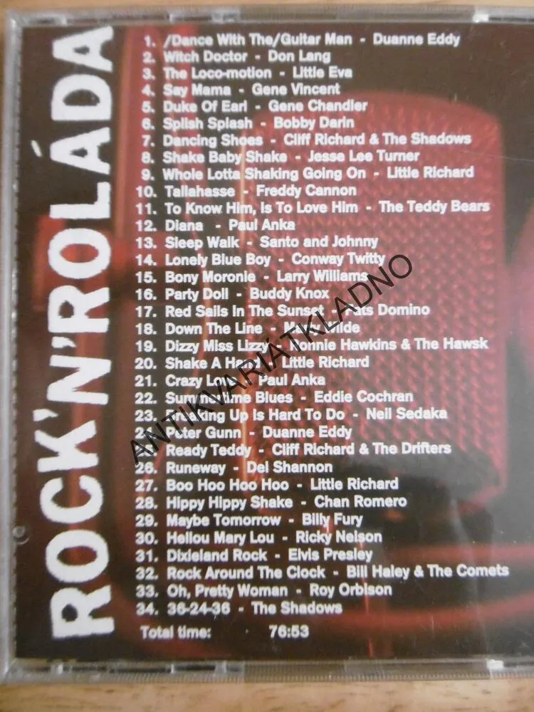 ROCK´N´ROLÁDA, CD