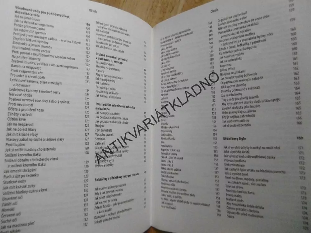 BABIČČINY RADY PRO DOMÁCNOST, RŮŽENA PŘIBYLOVÁ, **an