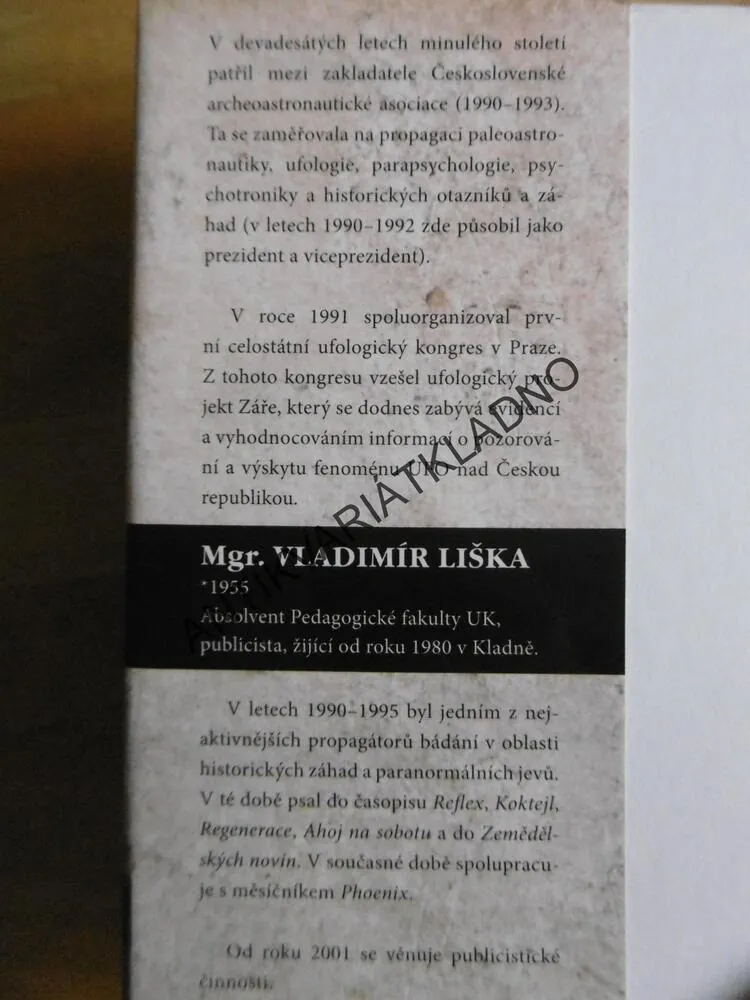 STAROMĚSTSKÁ POPRAVA ČESKÝCH PÁNŮ A MĚŠŤANŮ, VLADIMÍR LIŠKA, **an