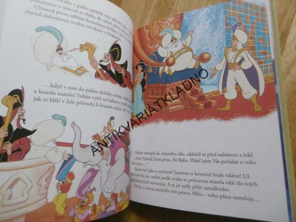 ALADIN, WALT DISNEY, ZLATÁ SBÍRKA POHÁDEK 2., **an