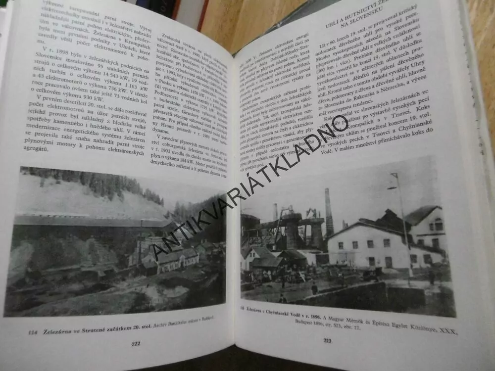 DĚJINY HUTNICTVÍ ŽELEZA V ČESKOSLOVENSKU 1-3., 1984, **an