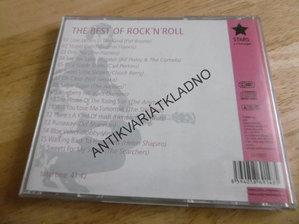 THE BEST OF ROCK´N´ROLL, CD HUDBA