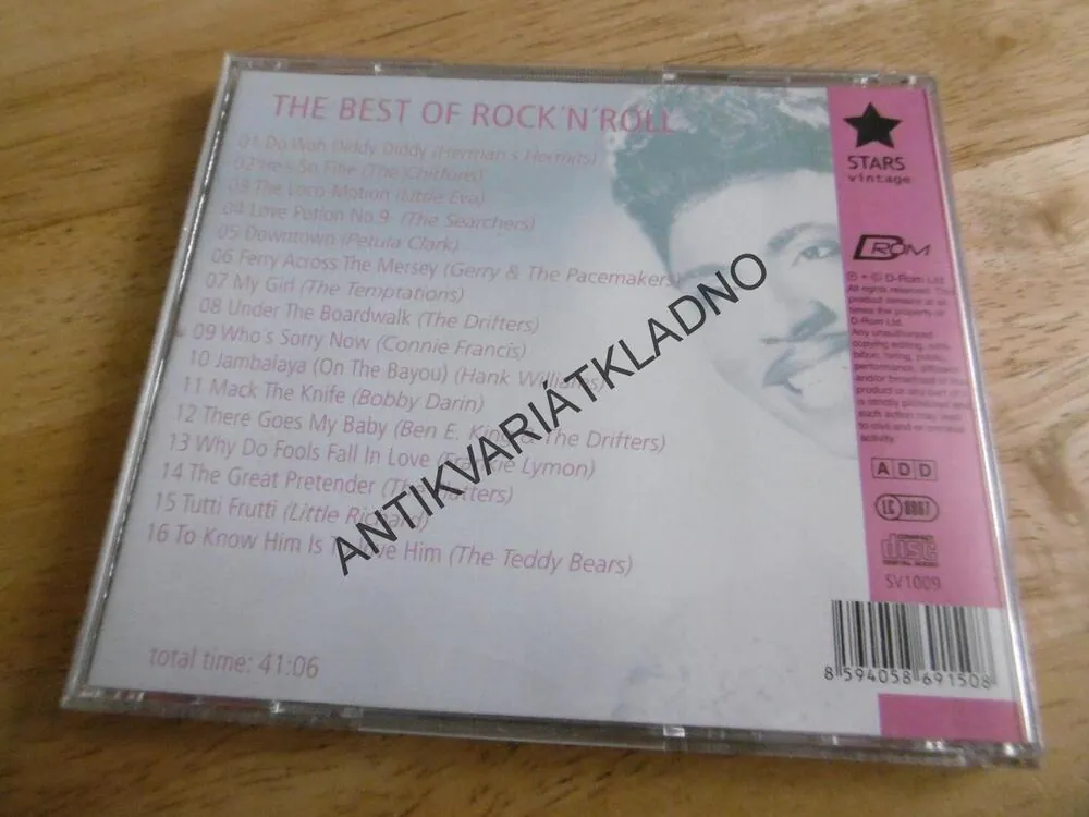 THE BEST OF ROCK´N´ROLL, CD HUDBA