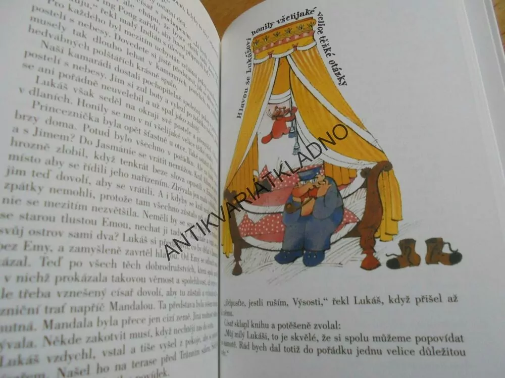 JIM KNOFLÍK, LUKÁŠ A LOKOMOTIVA EMA,MICHAEL ENDE