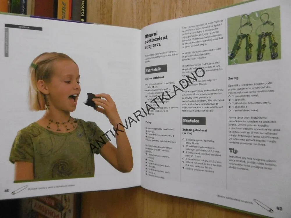 KOUZLÍME SE SPÍNACÍM ŠPENDLÍKEM, ANTJE LASTOVÁ, HOBBY, MÓDA, ŠPERK, **an