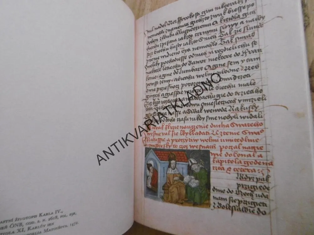 KAREL IV. , VLASTNÍ ŽIVOTOPIS,1979, KRÁL A CÍSAŘ, **an
