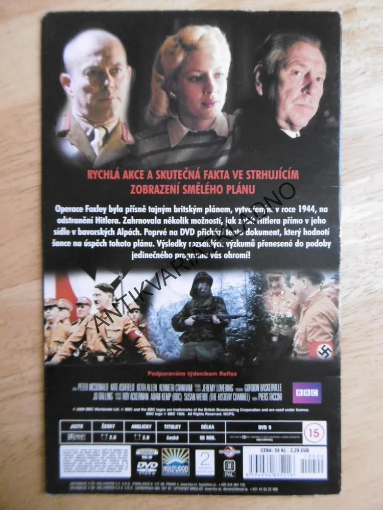 ZABÍT HITLERA, DVD FILM  