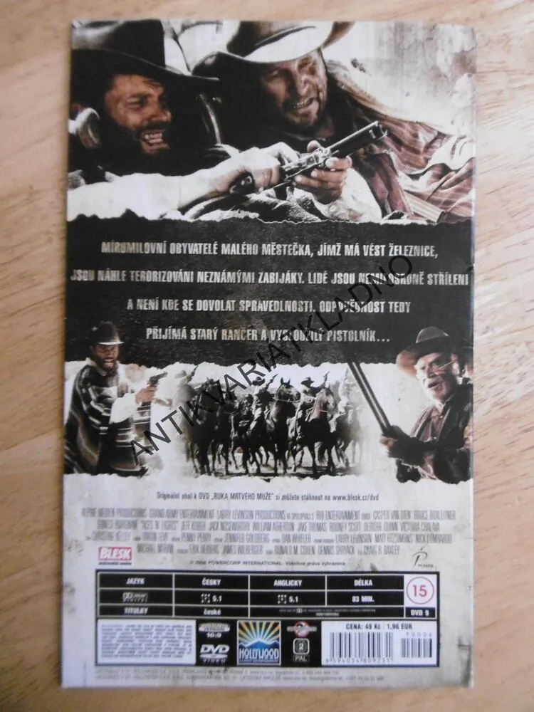 RUKA MRTVÉHO MUŽE, DVD FILM
