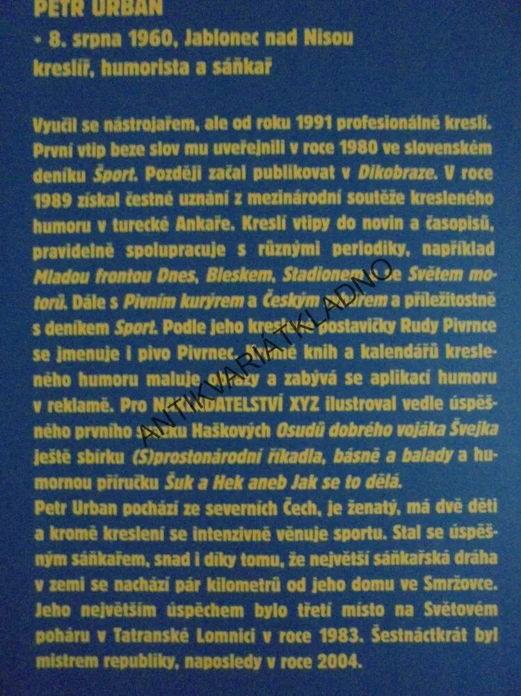 ŠVEJK ZA PRVNÍ SVĚTOVÉ VÁLKY V RUSKÉM ZAJETÍ,VANĚK, HAŠEK,URBAN, **an