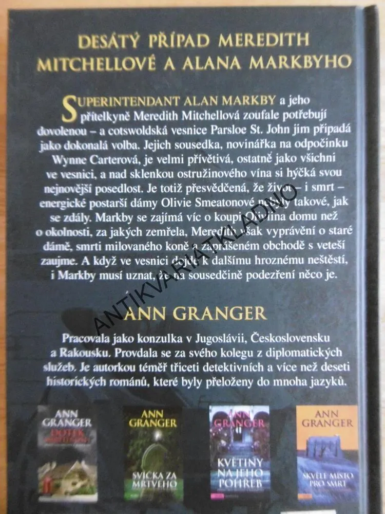 POSLEDNÍ SLOVA, ANN GRANGER, **an