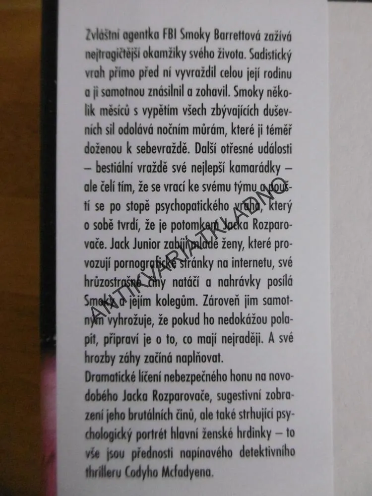 VLÁDCE STÍNŮ, CODY MCFADYEN, **an