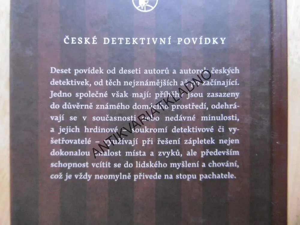 PŘÍLIŠ SNADNÁ VRAŽDA, ČESKÉ DETEKTIVNÍ POVÍDKY, **an