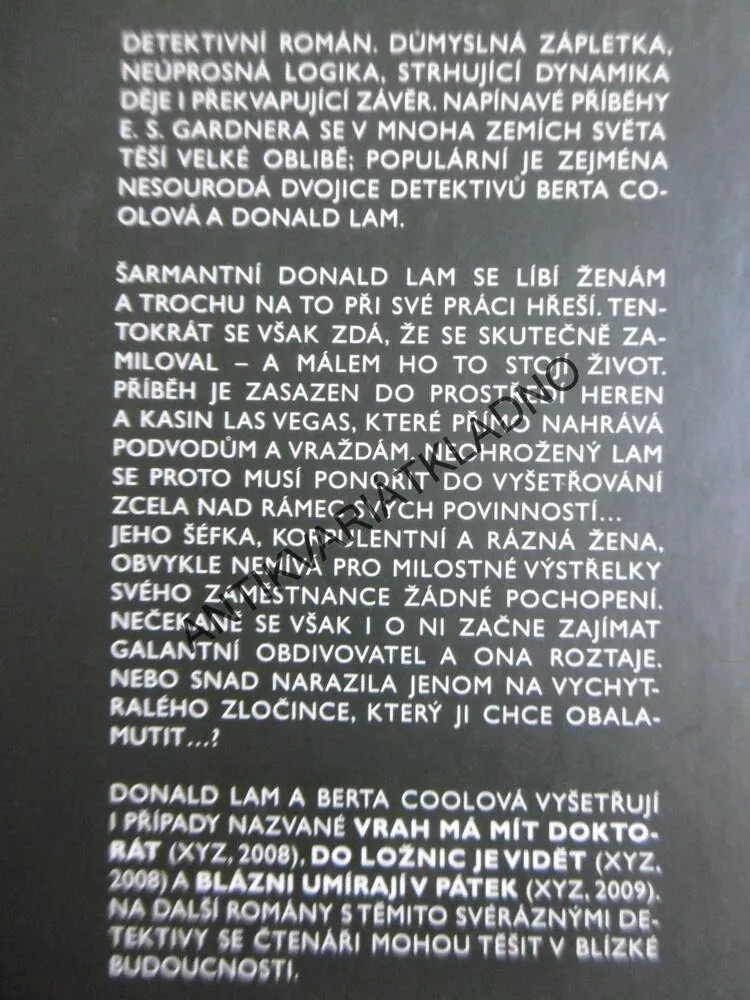 PŘÍPAD JACKPOT, E.S. GARDNER, A.A. FAIR, **an