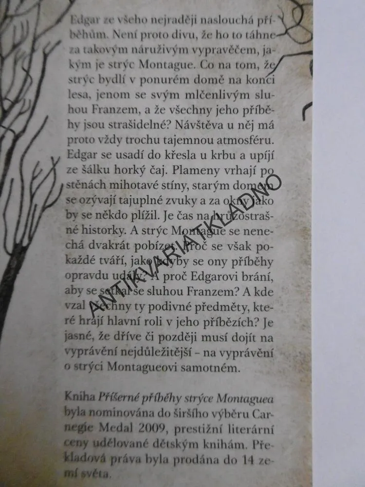 PŘÍŠERNÉ PŘÍBĚHY STRÝCE MONTAGUEA, CHRIS PRIESTLEY, **an