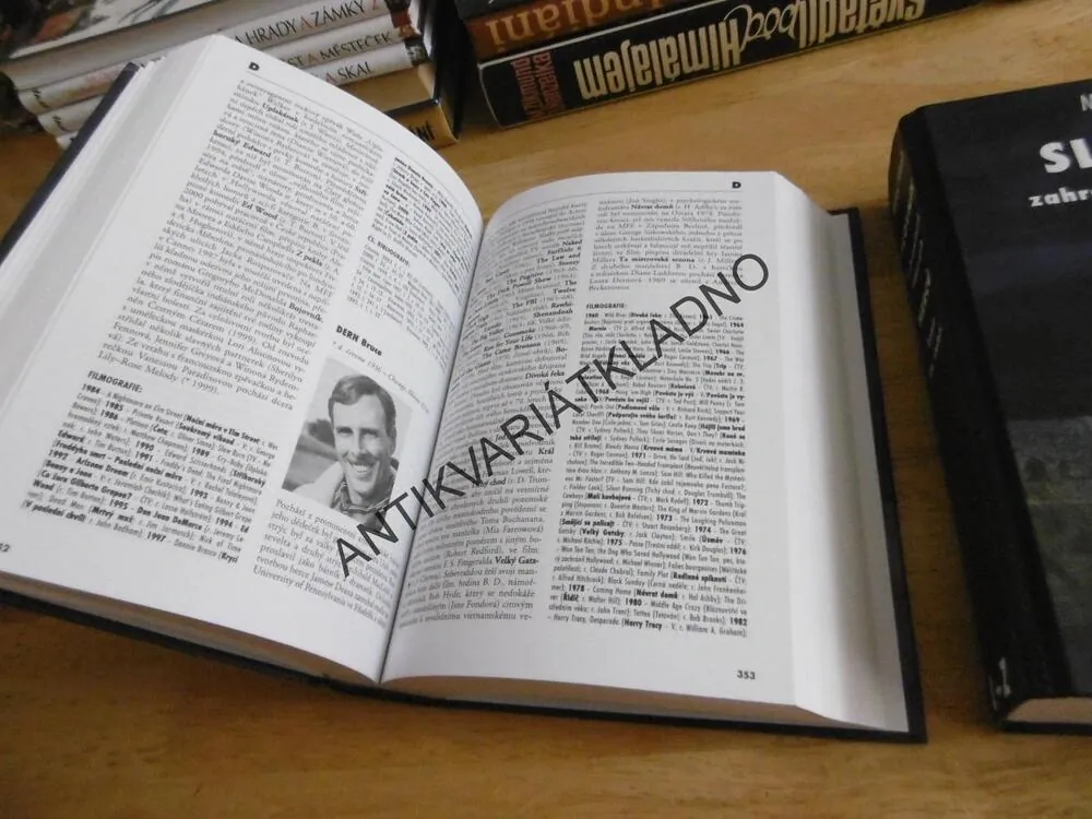 SLOVNÍK ZAHRANIČNÍCH FILMOVÝCH HERCŮ KONCE XX.STOLETÍ, 1-2, MILOŠ FIKEJZ, **an