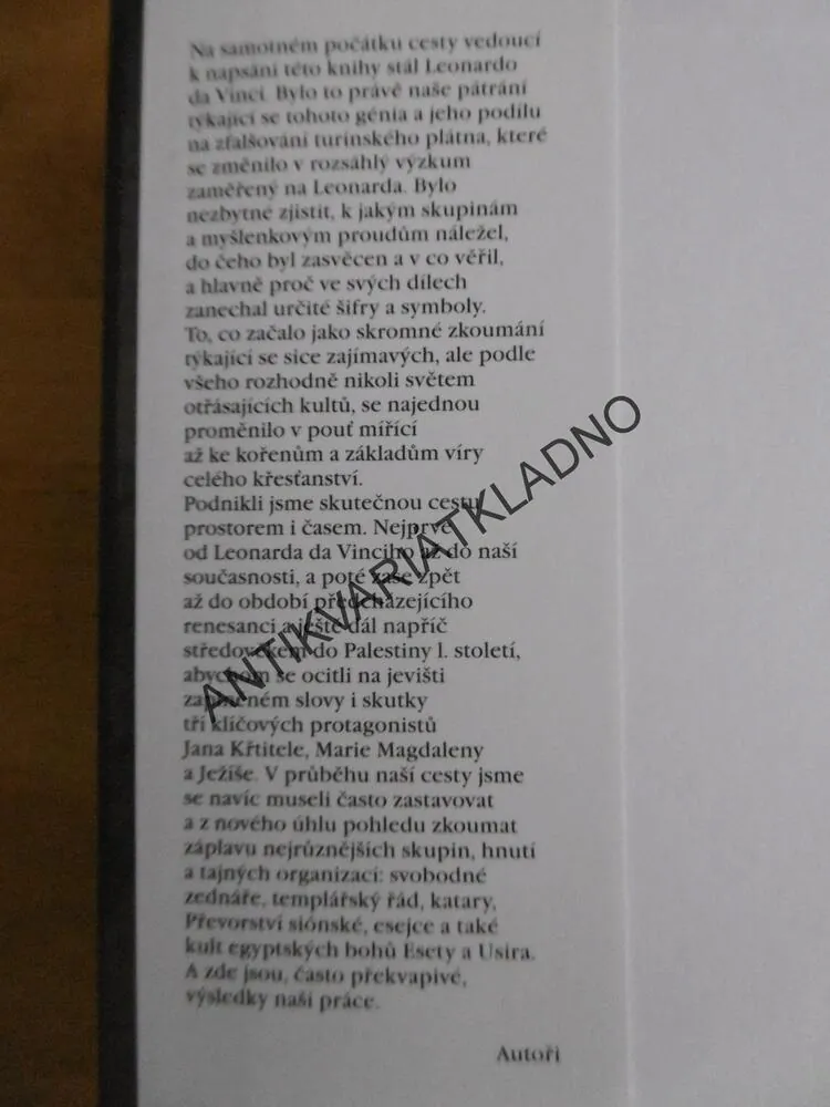 TAJEMSTVÍ TEMPLÁŘŮ, TAJEMNÍ STRÁŽCOVÉ PRAVDY O SKUTEČNÉ TOTOŽNOSTI JEŽÍŠE KRISTA,LYNN PICKNETTOVÁ, CLIVE PRINCE, **an