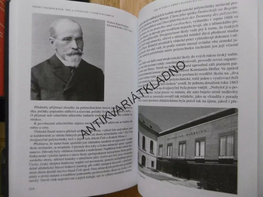 DĚJINY TECHNICKÝCH VĚD A VYNÁLEZŮ V ČESKÝCH ZEMÍCH, IVO KRAUS, **an