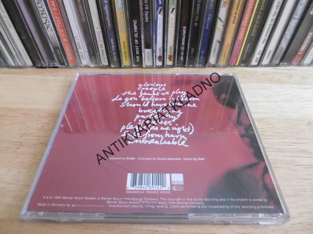 LIEBLING, ANDREAS JOHNSON, CD