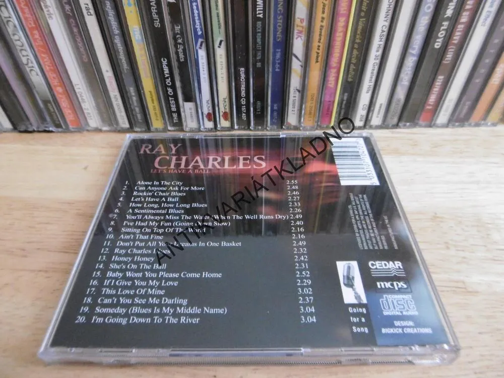 RAY CHARLES, LET´S HAVE A BALL, CD