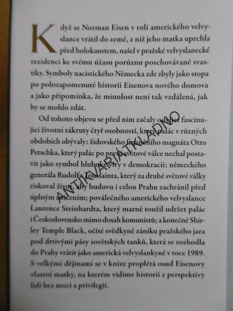 POSLEDNÍ PALÁC, NORMAN EISEN, **an