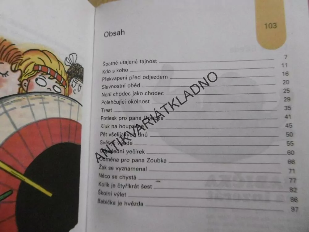 BABIČKA NA INZERÁT, LUDVÍK STŘEDA, 1990, **an