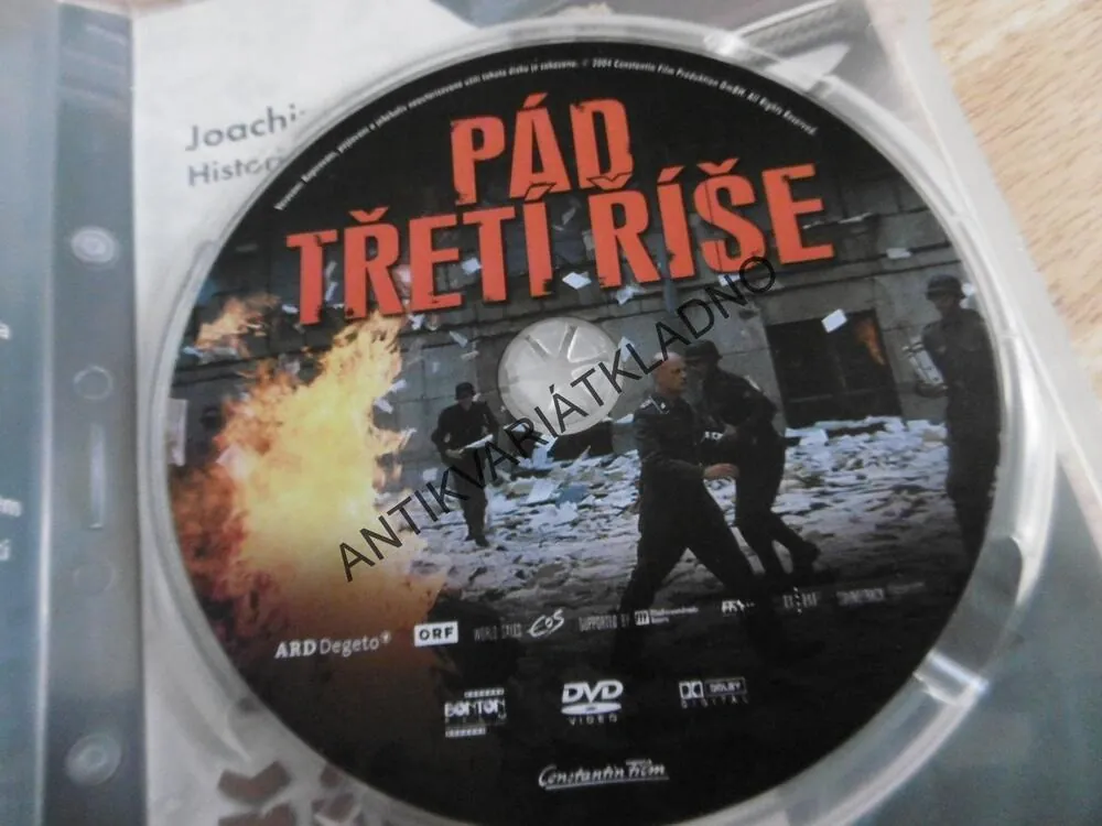 PÁD TŘETÍ ŘÍŠE, DVD FILM