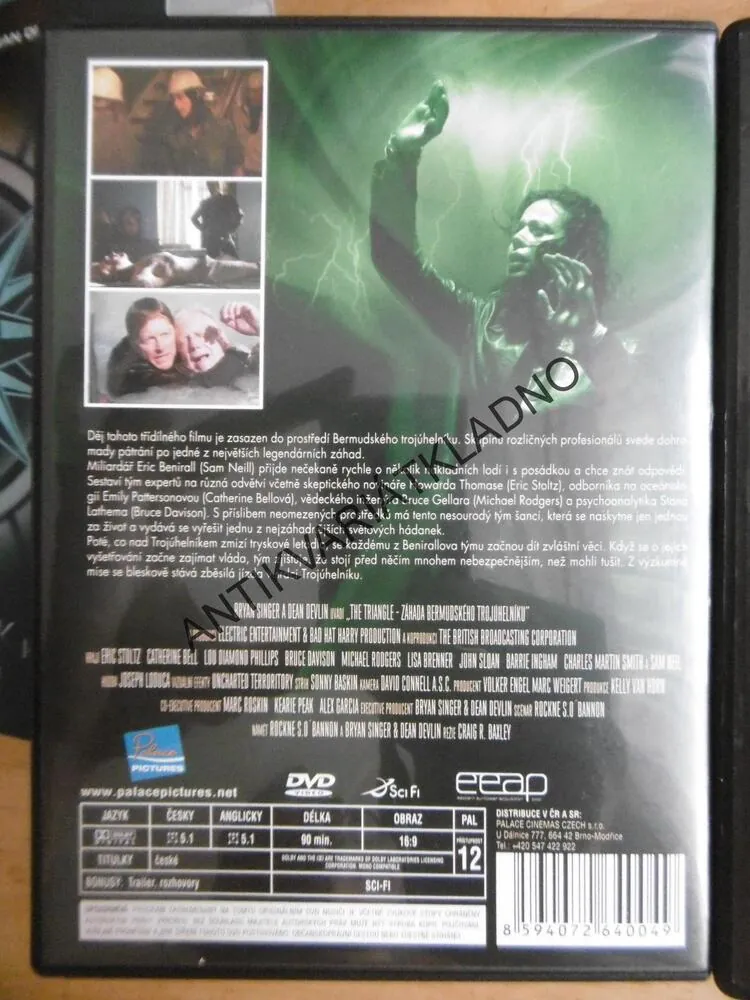 ZÁHADA BERMUDSKÉHO TROJÚHELNÍKU, 1-3, DVD FILM