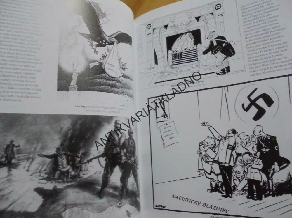 DRUHÁ SVĚTOVÁ VÁLKA V KRESBÁCH A KARIKATURY,BRYANT, **an