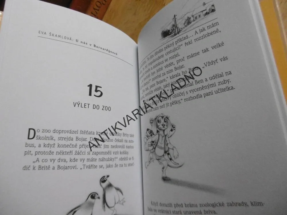 U NÁS V BERNARDÝNOVĚ, EVA ŠKAMLOVÁ, **an