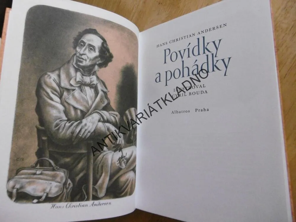 POVÍDKY A POHÁDKY, HANS CHRISTIAN ANDERSEN, CYRIL BOUDA, **an
