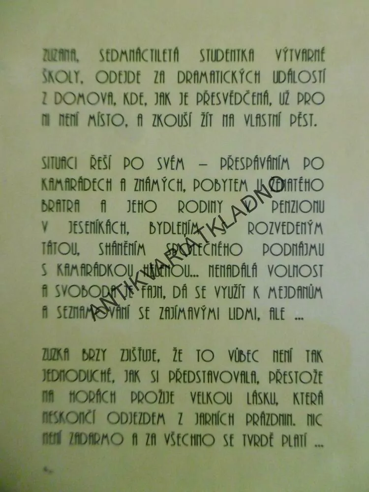 DEVÁTÉ NEBE, LENKA LANCZOVÁ, **an