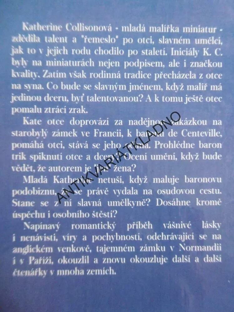 DÉMONICKÝ MILENEC, VICTORIA HOLTOVÁ, **an