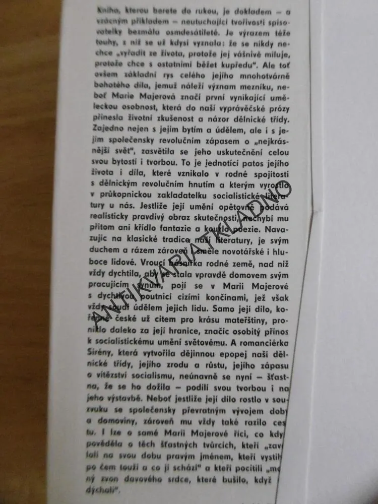 ŠEVCOVSKÁ POLKA A JINÉ RADOSTI, MARIE MAJEROVÁ, **an