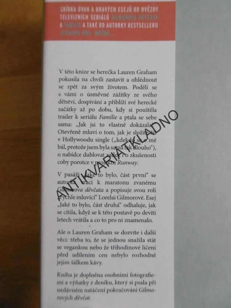 RYCHLEJI MLUVIT NEDOKÁŽU, LAUREN GRAHAM, **an