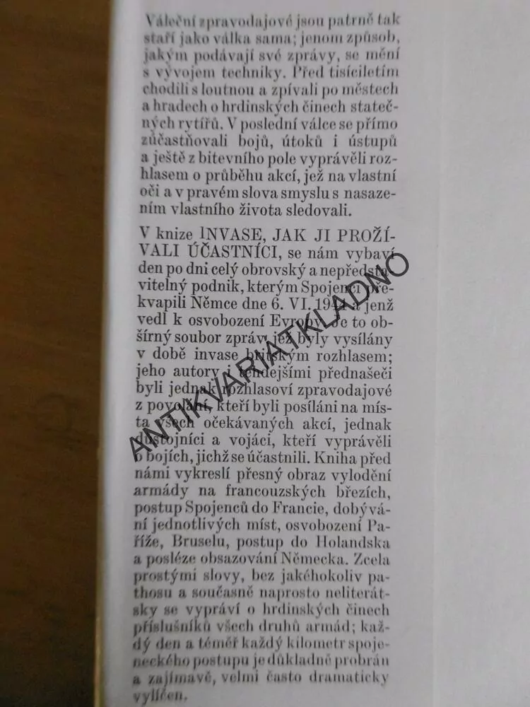INVASE, EDICE KOŘENY DOBY, **an