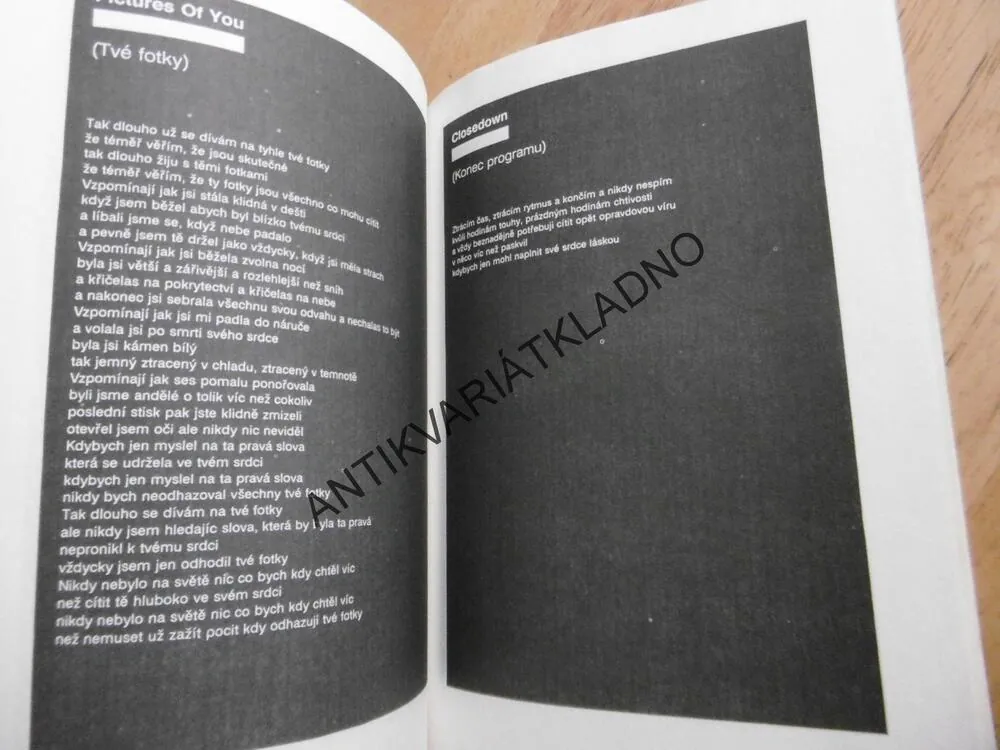 THE CURE, HUDEBNÍ SKUPINA, TEXTY PÍSNÍ, **an