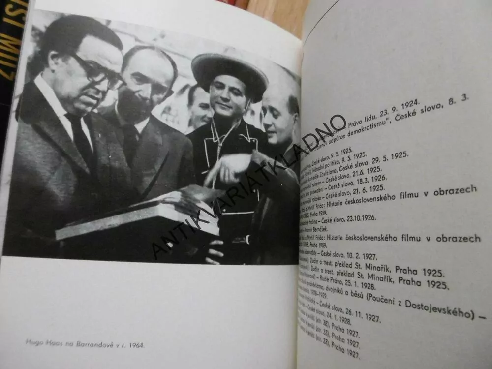 HUGO HAAS, VALERIE SOCHOROVSKÁ, 1971