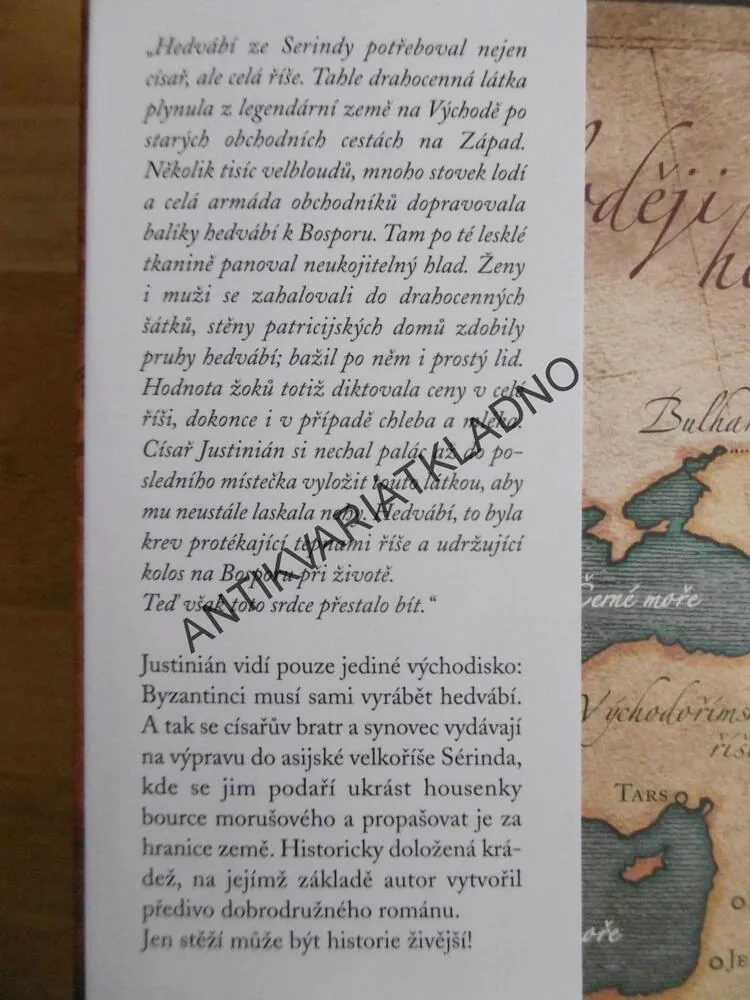 ZLODĚJI HEDVÁBÍ, DIRK HUSEMANN, **an