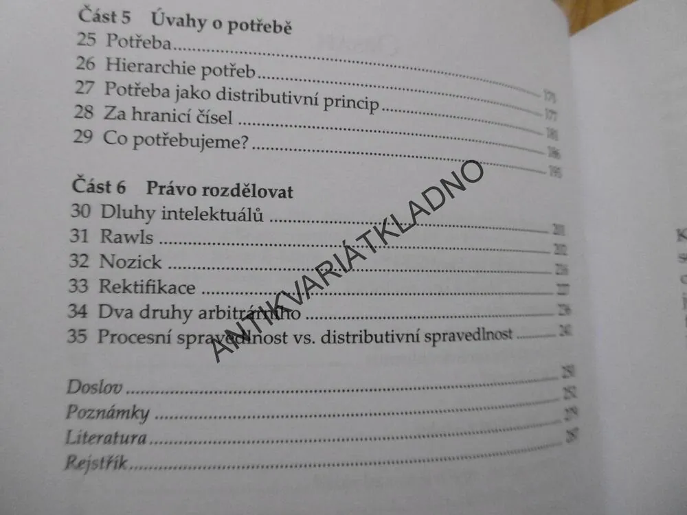 PRVKY SPRAVEDLNOSTI, DAVID SCHMIDTZ, FILOSOFIE,