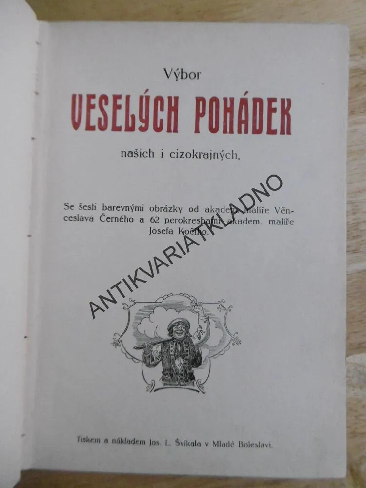 VESELÉ POHÁDKY, NAŠE I CIZOKRAJNÉ, V. ČERNÝ, J.KOČÍ, **an
