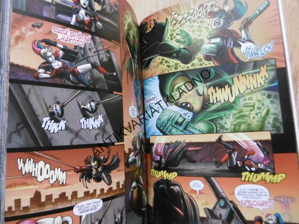 HARLEY QUINN, ČERVENÉ MASO, KOMIKS DC COMICS, **an