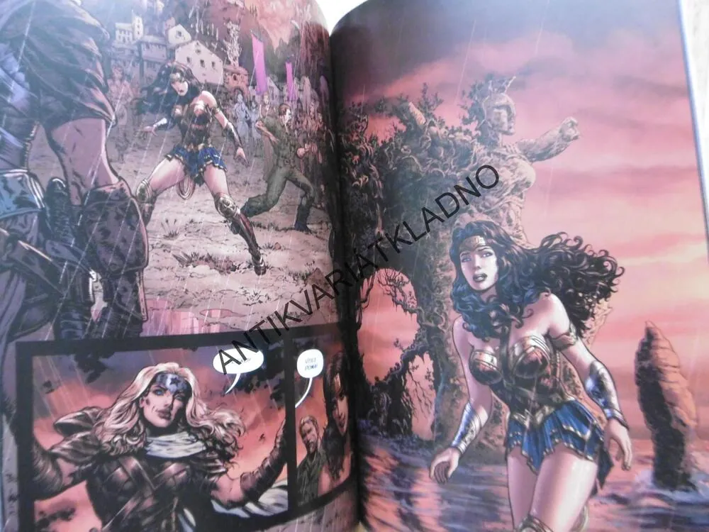 WONDER WOMAN, LŽI, KOMIKS DC COMICS, **an