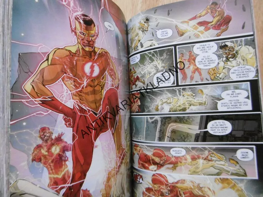 FLASH, KDYŽ UDEŘÍ BLESK DVAKRÁT, KOMIKS DC COMICS, **an