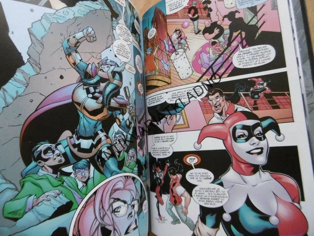 HARLEY QUINN, PRELUDIA A NOKURŇA, KOMIKS DC COMICS, **an