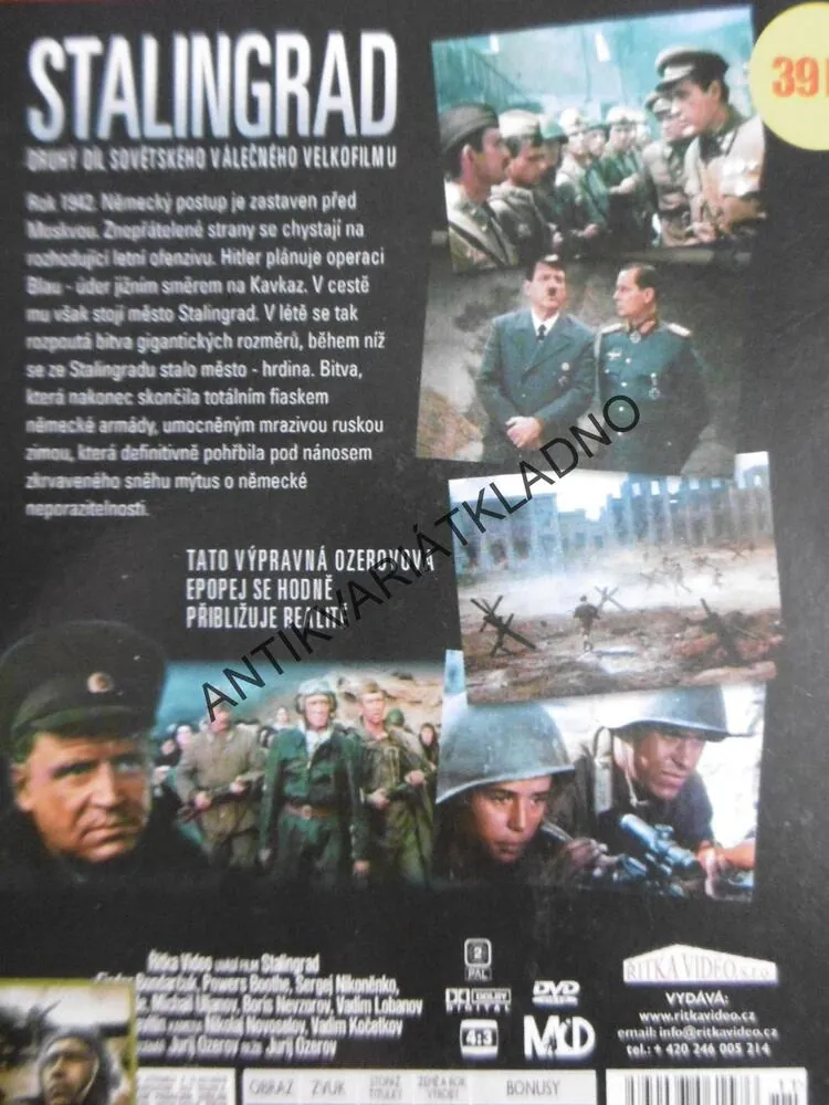 STALINGRAD, 1-2, DVD FILM